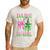 Dad Of The Birthday Girl Coquette Matching Family Party Men's Casual T-Shirt White