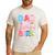 Dad Of The Birthday Girl Family Summer Beach Birthday Party Men's Casual T-Shirt White