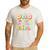 Dad Of The Birthday Girl Sweet Donut Birthday Family Men's Casual T-Shirt White