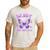 Dad Of The Birthday Girl Tie Dye Butterfly Birthday Family Men's Casual T-Shirt White