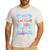 Dad Of The Birthday Mermaid Girl Family Matching Party Men's Casual T-Shirt White