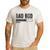 Dad BOD Loading 2024 Dad Fathers Day Baby Announcement Men's Casual T-Shirt White