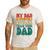 My Dad Is Cooler Than Your Dad Groovy Son Daughter Dad Men's Casual T-Shirt White My Dad Is Cooler Than Your Dad Groovy Son Daughter Dad Men's Casual T-Shirt White