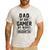 Dad By Day Gamer By Night Father's Day Gaming Men's Casual T-Shirt White