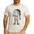 The Dad Elf Shirt Matching Family Dad Christmas Elf Men's Casual T-Shirt White