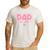 Dad Est 2026 Logo Daddy 2026 Soon To Be New Father 2026 Men's Casual T-Shirt White