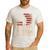 Im A Dad Grandpa And A Veteran Nothing Scares Me Veteran Men's Casual T-Shirt White