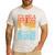 Dad Its Not A Dad BOD Its A Father Figure Graphic Men's Casual T-Shirt White