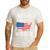 My Dad Just Became A US Citizen Proud New American Citizen Men's Casual T-Shirt White