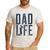 Dad Life Girl Dad Men's Casual T-Shirt White