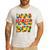 Dad And Mom Dada Birthday Boy Building Bricks Family Party Men's Casual T-Shirt White