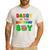 Dad And Mom Daddy Of The Birthday Boy Tee Melon Family Party Men's Casual T-Shirt White