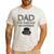 Dad The Pancake Whisperer Pancakes Breakfast Father Men's Casual T-Shirt White