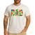 Dad Parent Brick Master Builder Building Blocks Set Family T Men's Casual T-Shirt White