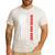 Dad Senior 2026 Proud Dad Of A Class Of 2026 Graduate Flag Men's Casual T-Shirt White