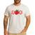 Dad Strawberry First Birthday Family Strawberry Men's Casual T-Shirt White