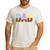 Dad Of The Sweet One Ice Cream 1st First Family Father's Day Men's Casual T-Shirt White Dad Of The Sweet One Ice Cream 1st First Family Father's Day Men's Casual T-Shirt White