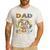 Dad Of The Two Wild Animal Safari 2Nd Birthday Party Men's Casual T-Shirt White