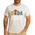 Dada 1st Birthday Cowboy Western Dada Birthday Boy Men's Casual T-Shirt White