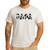 Dada Cow Print Cow Pattern Cow Dad Father's Day Daddy Cow Men's Casual T-Shirt White