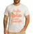Dada Dad First Birthday One Sweet Peach Bday Family Matching Men's Casual T-Shirt White