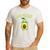 Dadacado Cute Daddy Avocado Pregnant Dad Father Day Men's Casual T-Shirt White