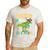 Daddy Of The Birthday Boy Family Matching Dinosaur Squad Men's Casual T-Shirt White Daddy Of The Birthday Boy Family Matching Dinosaur Squad Men's Casual T-Shirt White