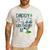 Daddy Of The Birthday Boy Hole In One Golf Lover Men's Casual T-Shirt White