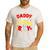 Daddy Of The Birthday Boy Matching Dad Son Family Birthday Men's Casual T-Shirt White