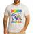 Daddy Of The Birthday Girl Dabbing Princess Unicorn Dad Men's Casual T-Shirt White