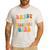 Daddy Of The Birthday Girl Groovy Themed Father Dad Men's Casual T-Shirt White