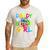 Daddy Of The Birthday Girl Retro 80's Party Men's Casual T-Shirt White