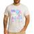 Daddy Of The Birthday Mermaid Matching Family Party Father's Men's Casual T-Shirt White Daddy Of The Birthday Mermaid Matching Family Party Father's Men's Casual T-Shirt White
