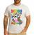 Daddy Of The Birthday Princess Girl Dabbing Unicorn Dad Men's Casual T-Shirt White