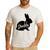 Daddy Bunny Rabbit Father Dad Easter Men's Casual T-Shirt White