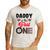 Daddy Of The Fast One Car Racing Dad 1St Birthday Boy Men's Casual T-Shirt White