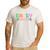 Daddy Saurus Kids Dinosaur Birthday Party Family Matching Men's Casual T-Shirt White