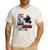 Daddysaurus T-Rex Dad Dinosaur Daddy Saurus Fathers Day Men's Casual T-Shirt White
