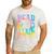 Dead Dad Club Surviving On Dark Humor Hippie Men's Casual T-Shirt White