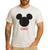 Disney Mickey Mouse Dad Family Small Men's Casual T-Shirt White Disney Mickey Mouse Dad Family Small Men's Casual T-Shirt White