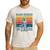 Dog Golden Dad Vintage Golden Retriever Dad Small Men's Casual T-Shirt White