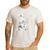 Dog Guitarist Guitar Australian Shepherd Dad Mom Men's Casual T-Shirt White