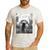 Dog Mom Dad Alien Selfie Weimaraner UFO For Men Women Men's Casual T-Shirt White