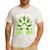 Dogs And Weed Dad Mom Dog Lover Cannabis Marijuana For Men Women Men's Casual T-Shirt White