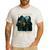 Don't Worry Kitten Daddy's Here Men's Casual T-Shirt White Don't Worry Kitten Daddy's Here Men's Casual T-Shirt White