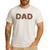 Donut Dad Donut Lover Father's Day For Dad Men's Casual T-Shirt White