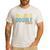 Make It A Double Twin Dad New Dad Expecting Twins Men's Casual T-Shirt White Make It A Double Twin Dad New Dad Expecting Twins Men's Casual T-Shirt White
