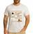 I Never Dreamed I'd Grow Up To Be A Super Sexy Pug Dad Men's Casual T-Shirt White