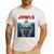 Drooling Boxer Jowls Fawn Dog Mom Dog Dad Burger Men's Casual T-Shirt White