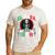 El Papa Mas Chingon Mexican Dad Husband Regalo Flag Men's Casual T-Shirt White